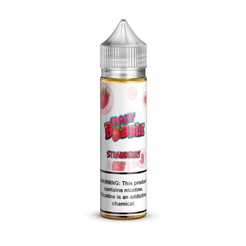 Crazy Bubble-Strawberry (30ml and 60ml) - Crazy Bubble - E-Liquid